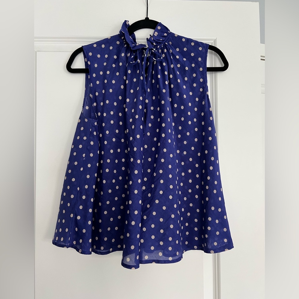 Psophia sleeveless blouse